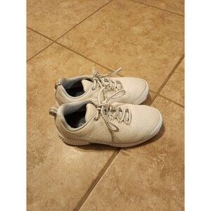 OrthoFeet 988 Coral White Knit LaceUp Comfort Orthotic Sneaker Women’s 7 X-Wide